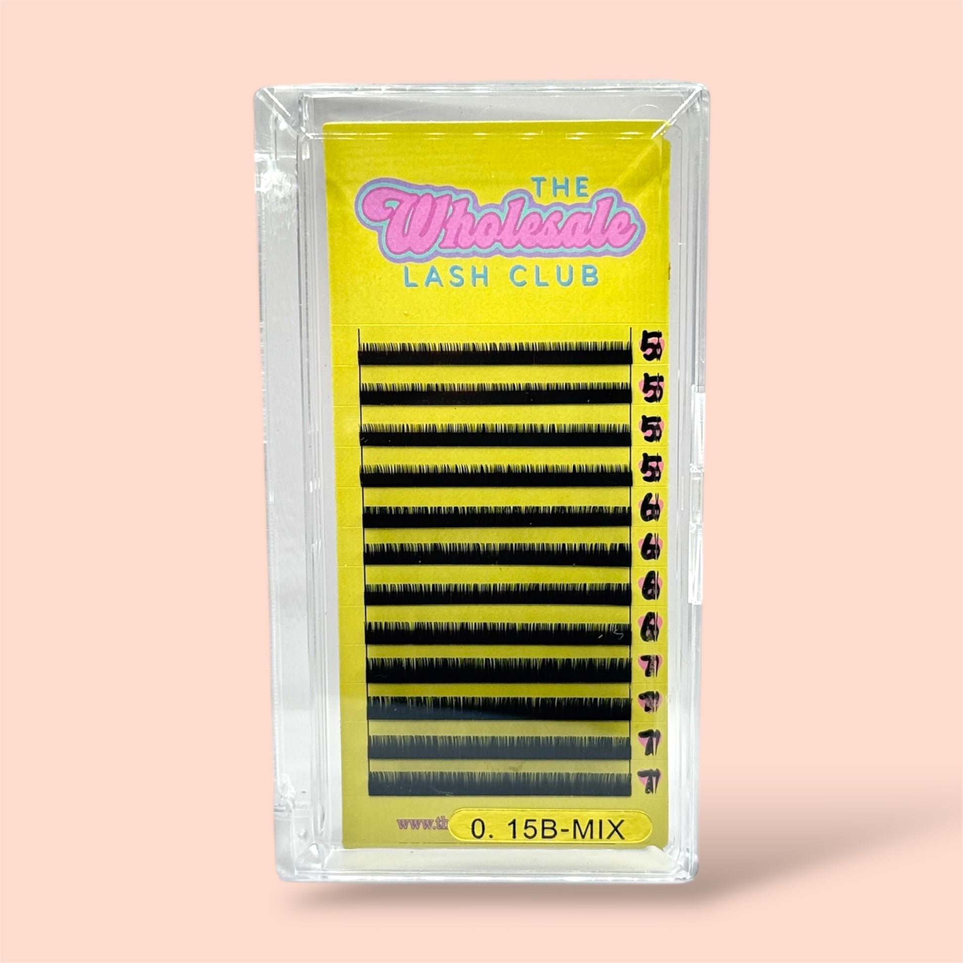 B Curl Individual Tray for Bottom Lash Extensions  image 0