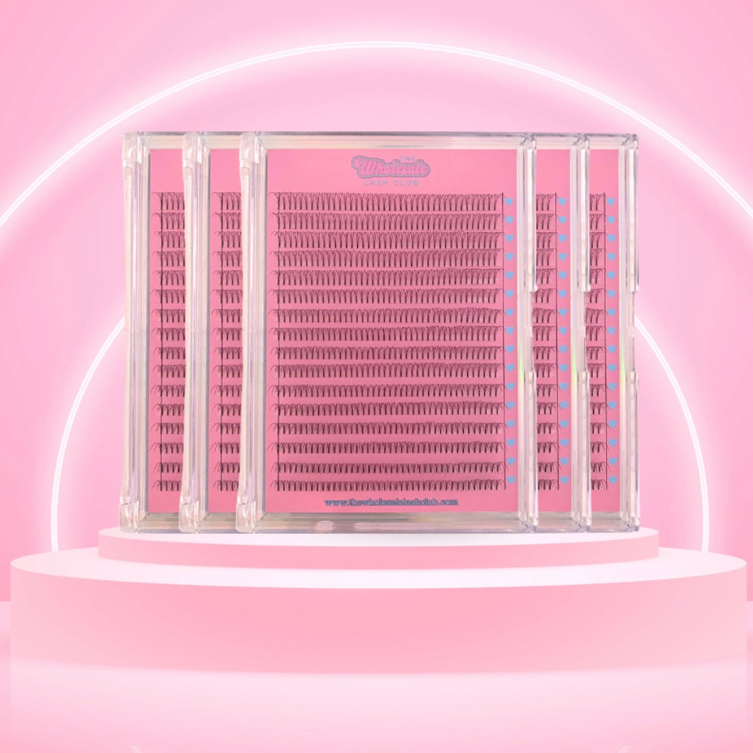 3D 0.10 Premade XL Lash Tray image 0