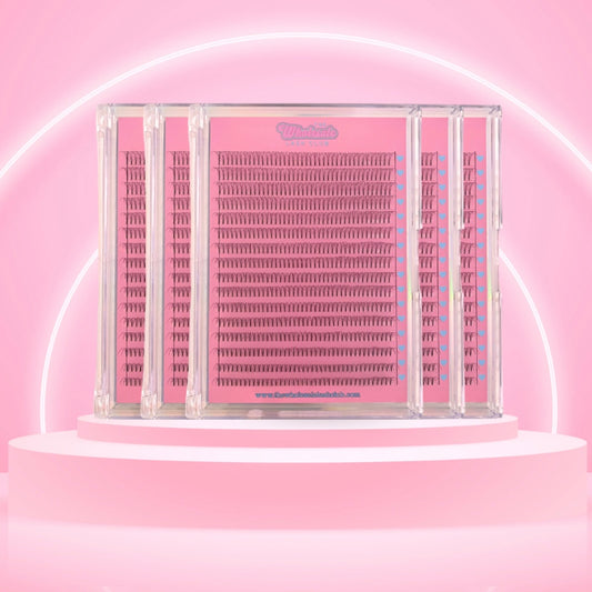 3D 0.10 Premade XL Lash Tray image 0