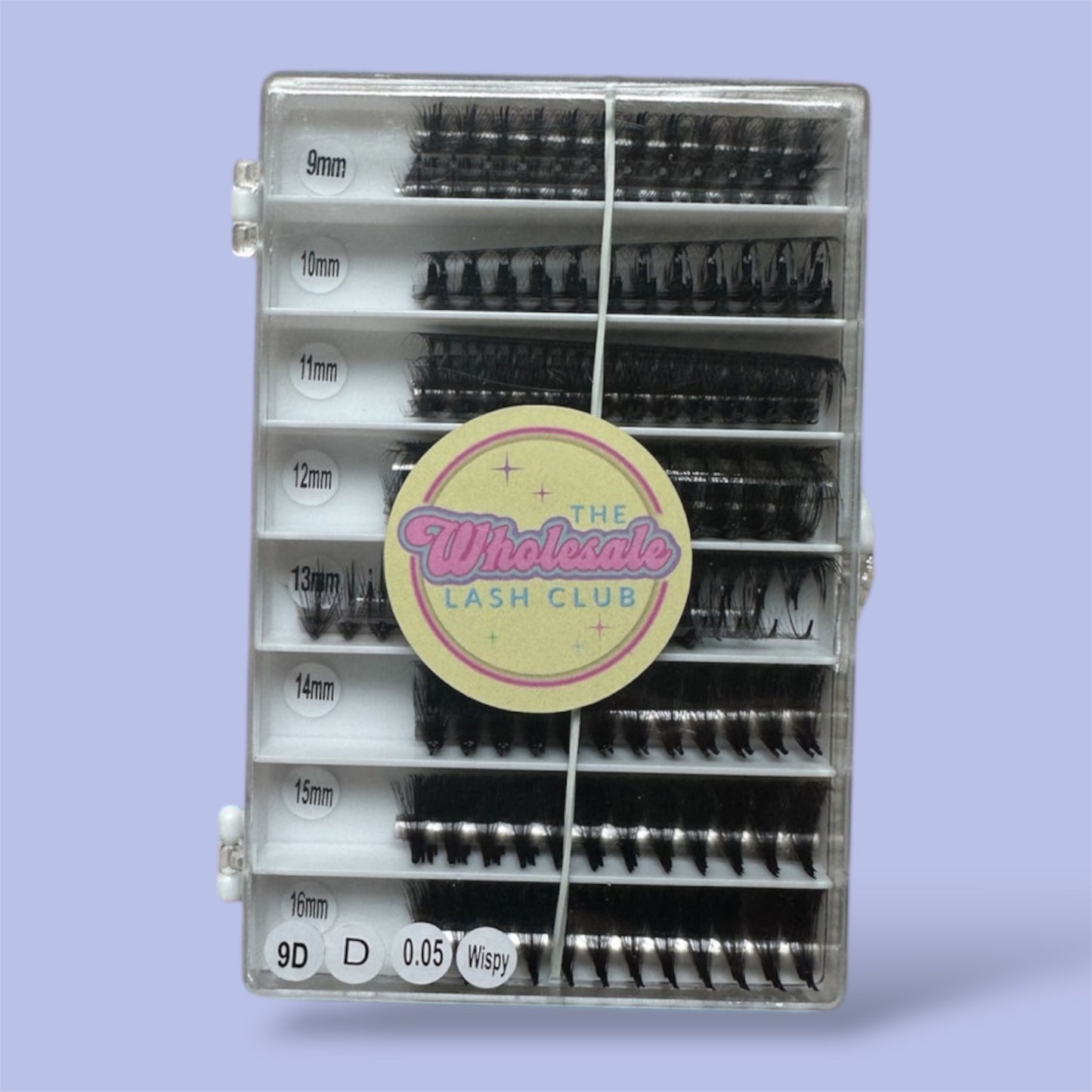 9D Wispy D Curl Mix Promade Lash Tray image 0