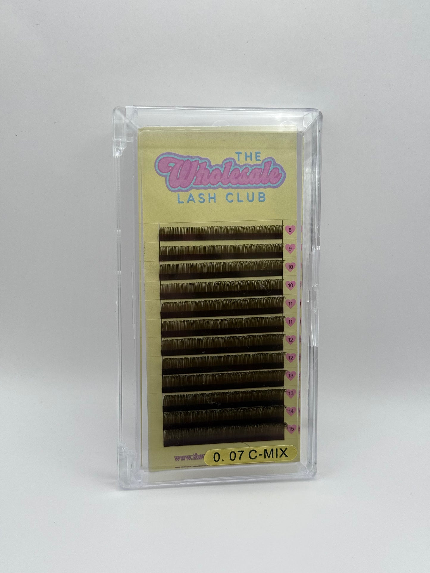 Brown Handmade Volume Lash Trays