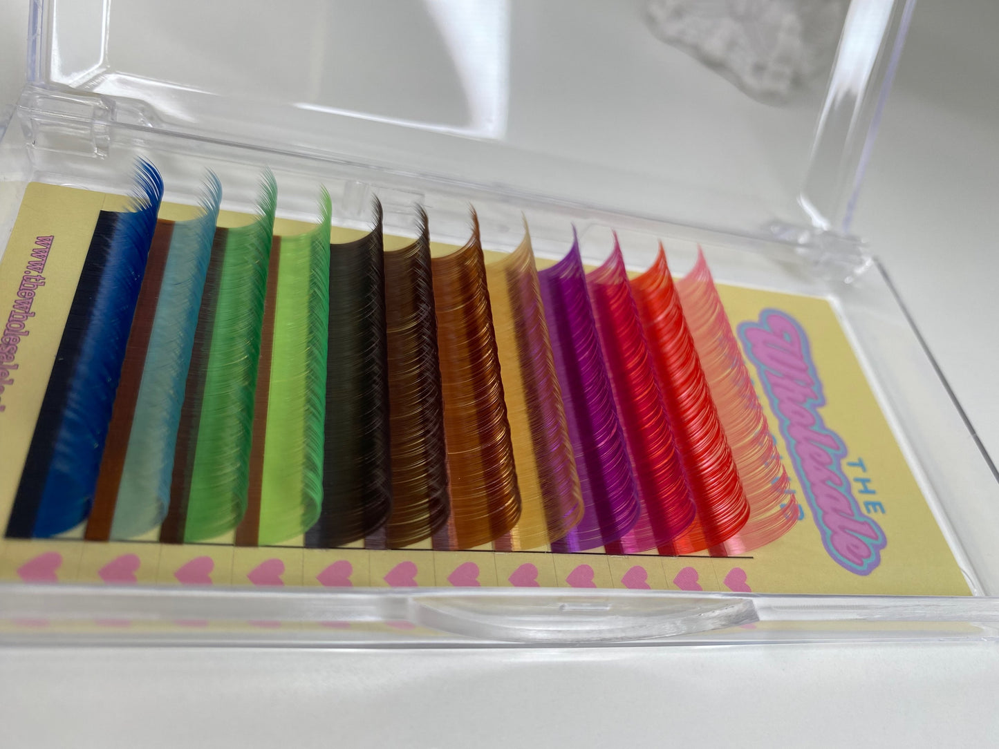 Individual Colour 0.07D Curl Mix Lash Tray image 1