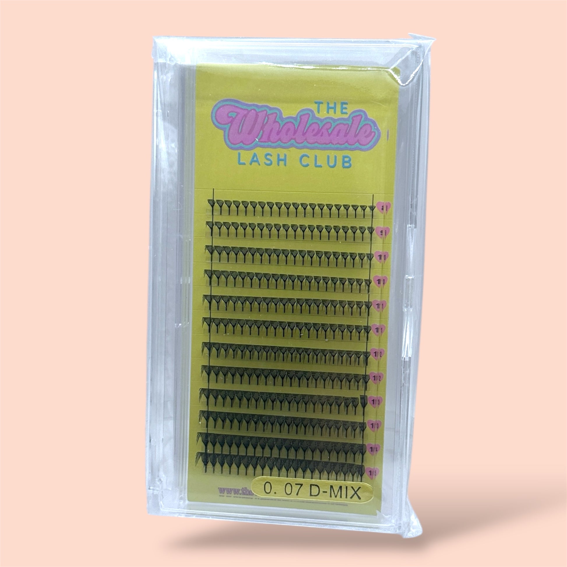 Anime Comic Spire Lashes 0.07D Mix Individual Spikes image 1