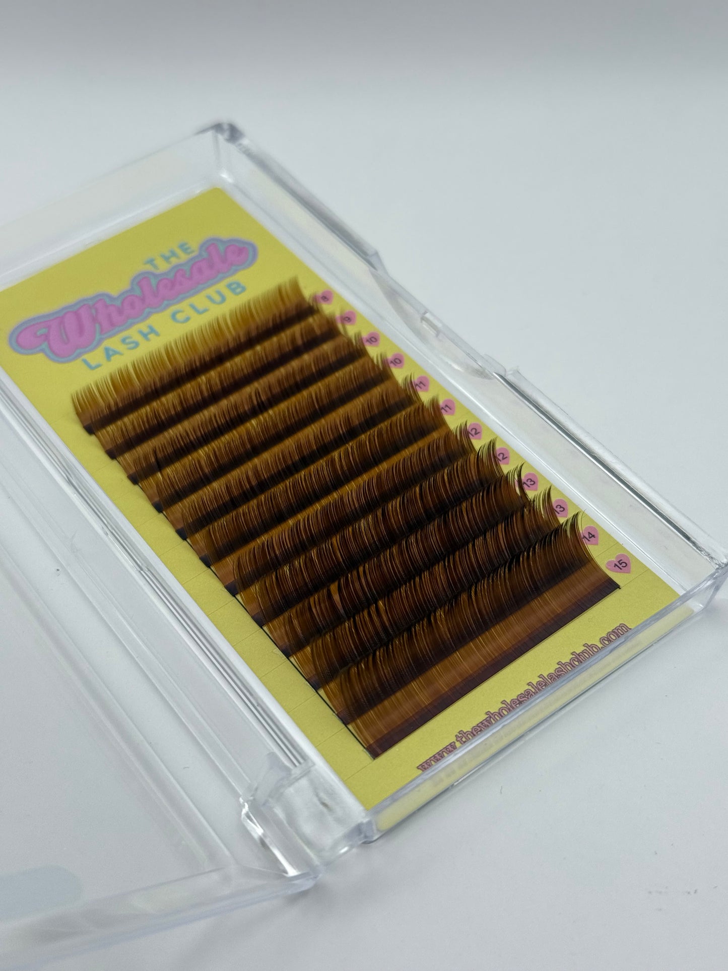 Brown Handmade Volume Lash Trays