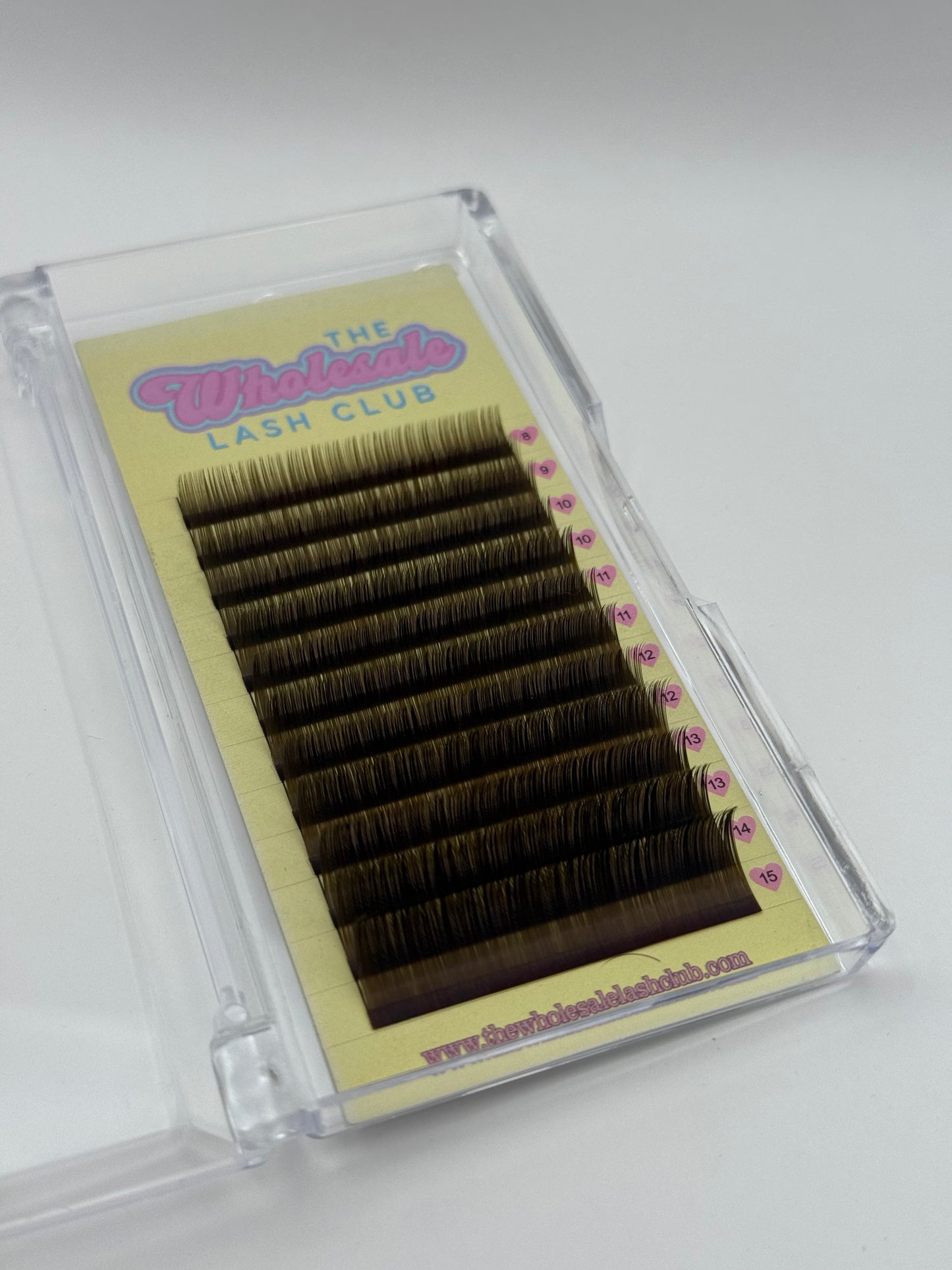 Brown Handmade Volume Lash Trays