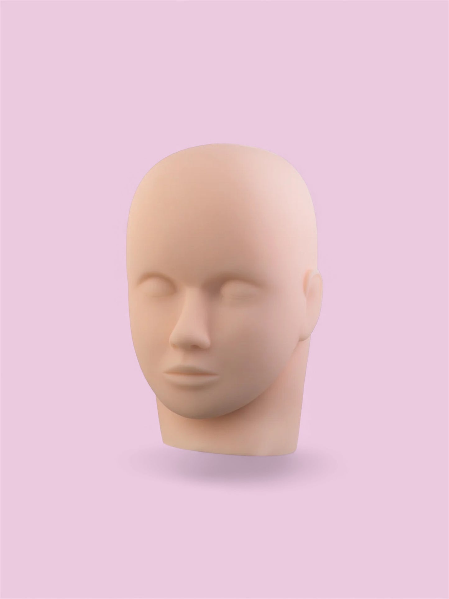 Practice Mannequin Head with 1 set of Practice Lashes