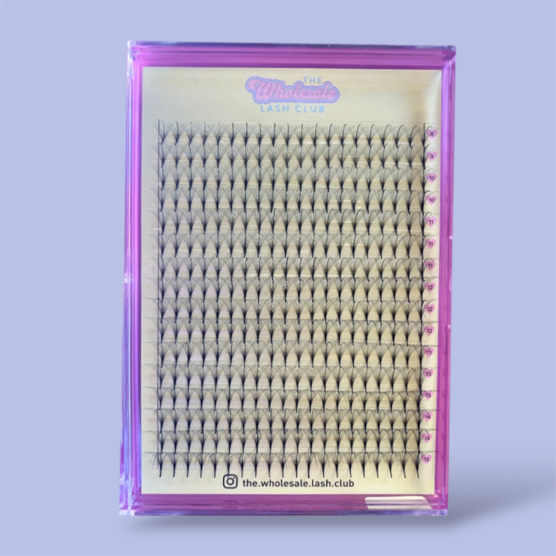 Wispy Lashes 9D 0.05 D Curl XL Premade Trays image 0
