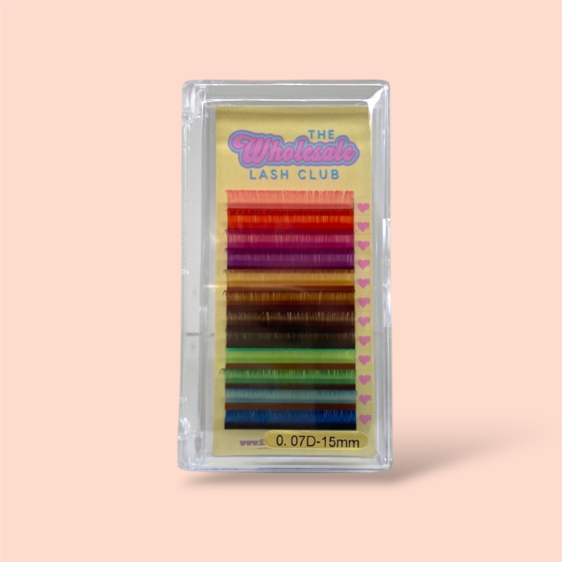Individual Colour 0.07D Curl Mix Lash Tray image 0